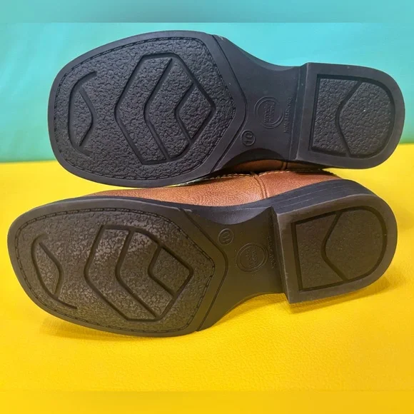 Wonder Nation Brown Cowboy Boots Size 10T for Toddlers - Picture 5 of 7